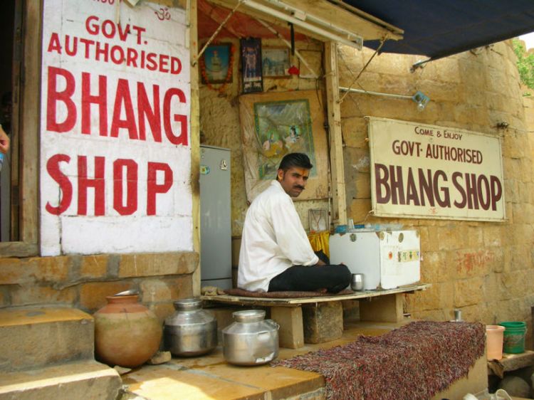 Govt. Authorised Bhang Shop